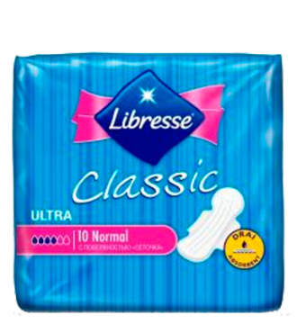 Libresse прокладки classic normal 10 шт купить на babymarket.uz