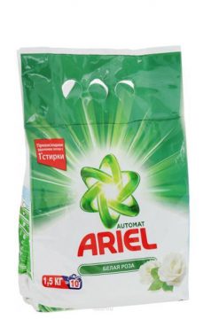 Стиральный порошок  ARIEL  БЕЛАЯ РОЗА  АВТОМАТ 1,5 кг купить на babymarket.uz