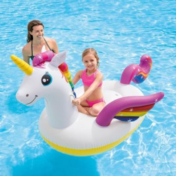 INTEX Надувной плот  «Единорог» 201*140*97 см, от 3 лет купить на babymarket.uz