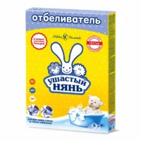 УШАСТЫЙ НЯНЬ ср-во отбеливающее порошковообр. для д/белья  500 г. в карт.п купить на babymarket.uz